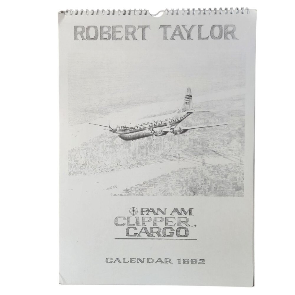 1992 Robert Taylor Sketches Pan Am Clipper Aviation Pan Americ Airlines